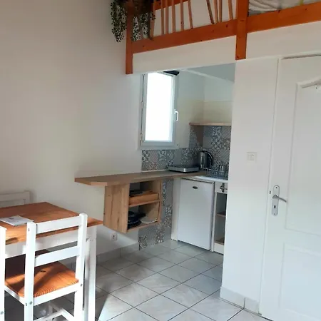 Studio, 2 Personnes Lit En Mezzanine *